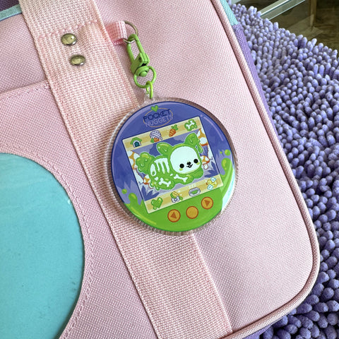 Slime Bunny Pocket Nugget Keychain