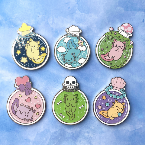 Bottle Lotl Blind Bag Enamel Pins