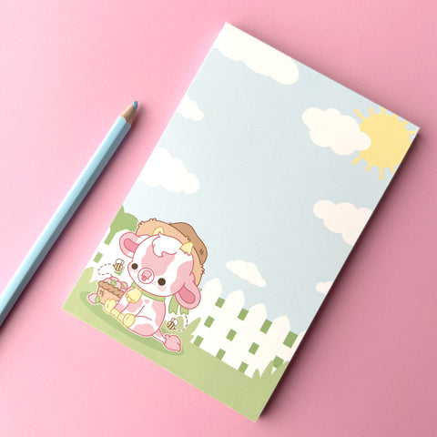 Shortcake the Strawberry Cow Notepad