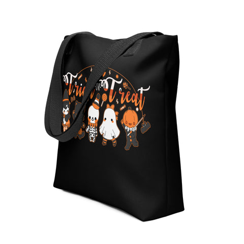 Vintage Halloween Trick or Treat Tote Bag