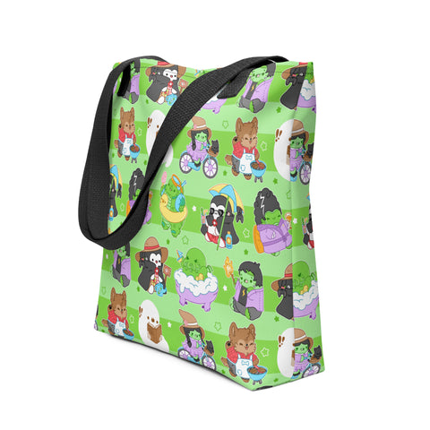 Vacation Monsters Tote Bag