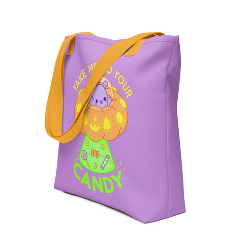 Halloween UFO Tote Bag