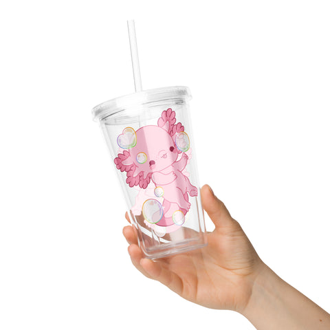 Rainbow Axolotl Tumbler