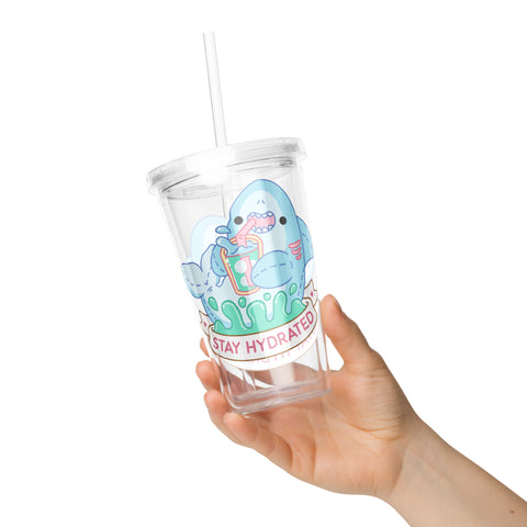 Stay Hydrated Shark Tumbler