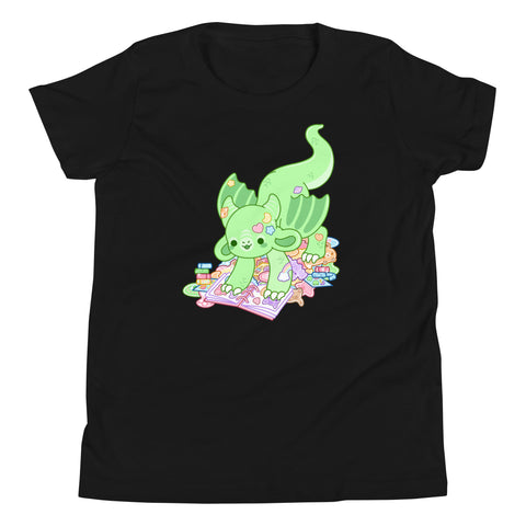 Sticker Hoarding Dragon Kids TShirt