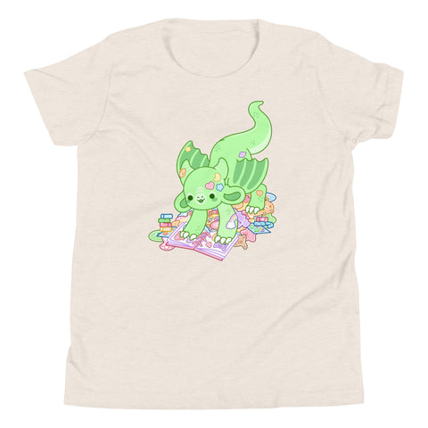 Sticker Hoarding Dragon Kids TShirt