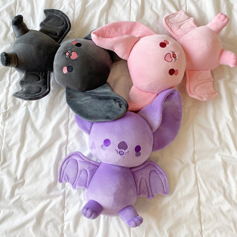 V1 Charcoal Bright Bat Plushie