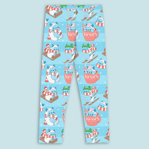 Grumpy Yeti Kids Leggings