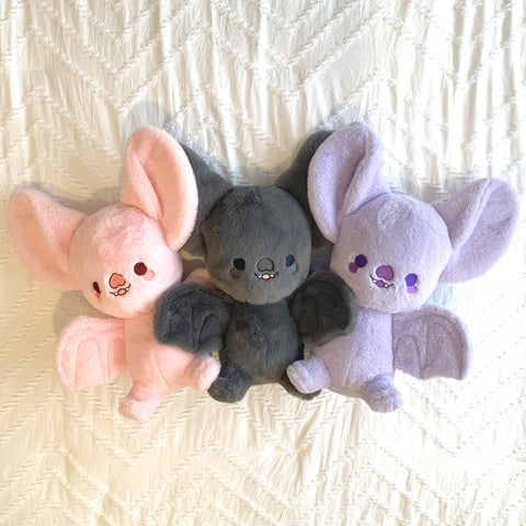 Pink Bright Bat Plushies