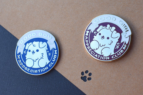 Good Boy / Girl Appreciation Club Enamel Pin