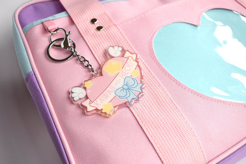 Kawaii as Heck Charm Keychain