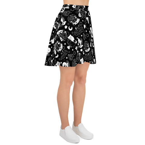 Black Paranormal Nuggets Skirt