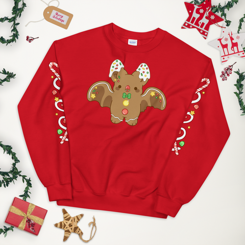 Gingerbread Bat Sweatshirt